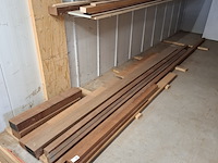 Partij hardhouten meranti - afbeelding 1 van  8