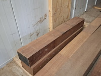 Partij hardhouten meranti - afbeelding 3 van  8