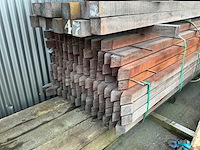 Partij hardhouten palen - afbeelding 3 van  12