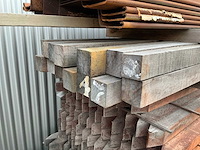 Partij hardhouten palen - afbeelding 4 van  12