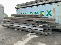 Partij hardhouten palen - afbeelding 1 van  12