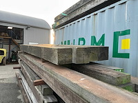 Partij hardhouten palen - afbeelding 8 van  12