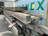 Partij hardhouten palen - afbeelding 9 van  12