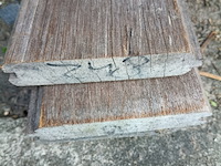 Partij, hardhouten planken en strips - afbeelding 1 van  3
