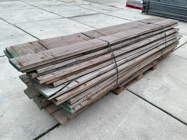 Partij hardhouten planken - afbeelding 2 van  5