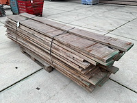 Partij hardhouten planken - afbeelding 3 van  5