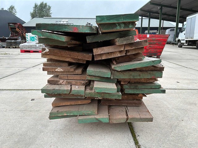 Partij hardhouten planken - afbeelding 4 van  5