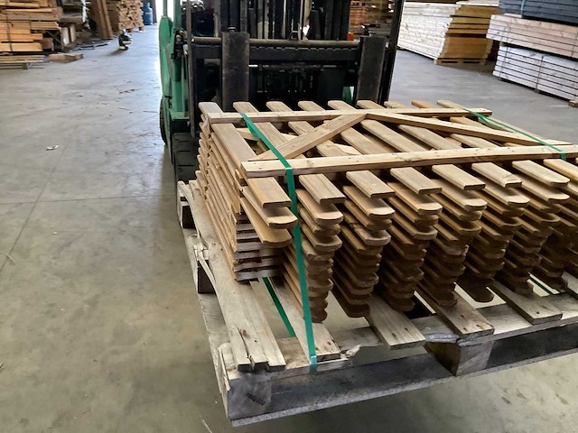 Partij hardhouten poorten 100x60 cm - afbeelding 3 van  9