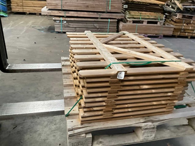 Partij hardhouten poorten 100x60 cm - afbeelding 6 van  9