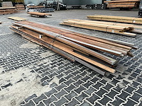 Partij hardhouten regels - afbeelding 1 van  4