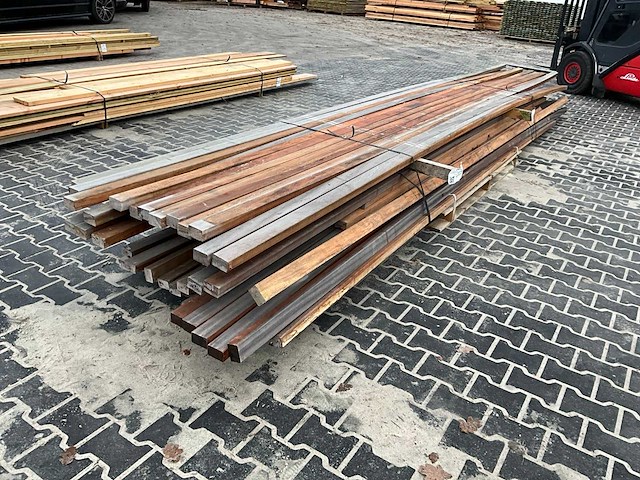 Partij hardhouten regels - afbeelding 2 van  4