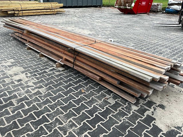 Partij hardhouten regels - afbeelding 3 van  4