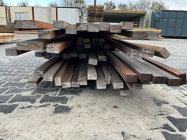 Partij hardhouten regels - afbeelding 4 van  4