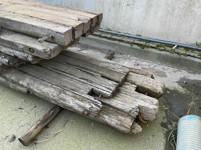 Partij hardhouten schotten - afbeelding 5 van  5