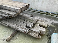 Partij hardhouten schotten - afbeelding 5 van  5