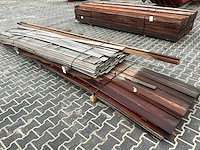 Partij hardhouten strips - afbeelding 1 van  7