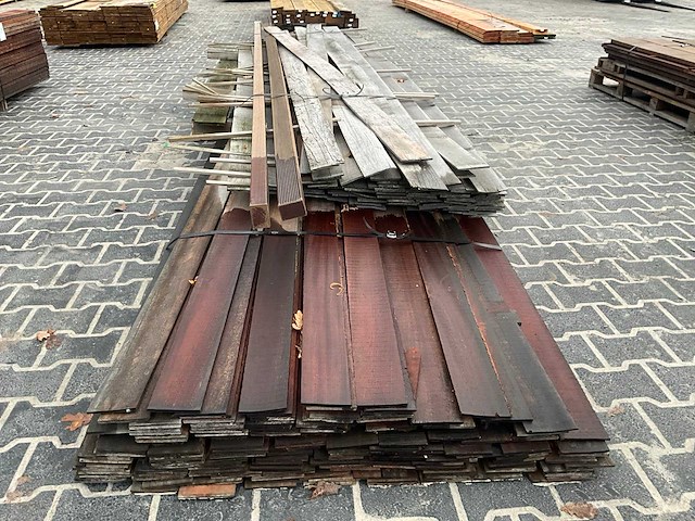 Partij hardhouten strips - afbeelding 4 van  7