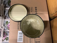 Partij hat box fathersday cardboard ø14xh10cm black (180x) - afbeelding 2 van  5