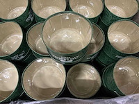 Partij hat box fathersday cardboard ø14xh10cm green (180x) - afbeelding 2 van  7