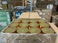 Partij hat box shiny carton ø14xh10cm brown (504x) - afbeelding 6 van  7