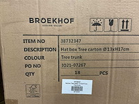 Partij hat box tree carton ø13xh17cm (504x) - afbeelding 4 van  4