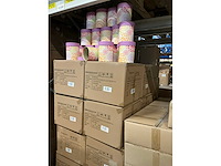 Partij hat boxes floral explosion carton ø13xh17cm (435x) - afbeelding 2 van  6