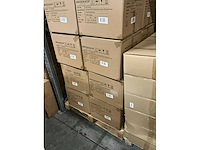 Partij hat boxes floral explosion carton ø13xh17cm (435x) - afbeelding 3 van  6