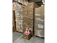 Partij hat boxes floral explosion carton ø13xh17cm (648x) - afbeelding 2 van  5