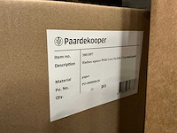 Partij hatboxes square ‘with love’ 16,5xh17cm black/gold (96x) - afbeelding 6 van  6