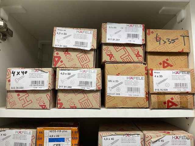 Partij hävele bevestigingsmateriaal - afbeelding 1 van  3