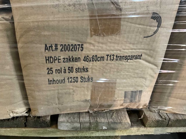 Partij hdpe afvalzakken - afbeelding 2 van  4