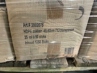 Partij hdpe afvalzakken - afbeelding 2 van  4