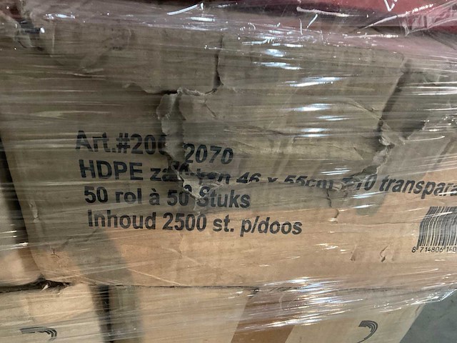 Partij hdpe afvalzakken - afbeelding 3 van  4