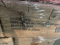 Partij hdpe afvalzakken - afbeelding 3 van  4