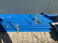 Partij hekwerk, blauw - afbeelding 3 van  8