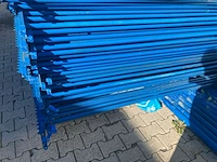 Partij hekwerk, blauw - afbeelding 4 van  8
