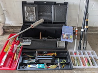 Partij hengelsportartikelen, (kunstaas en meer) - afbeelding 1 van  9