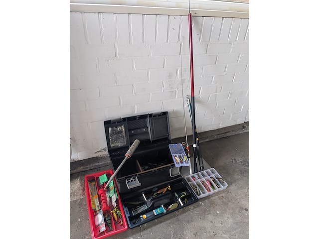 Partij hengelsportartikelen, (kunstaas en meer) - afbeelding 8 van  9