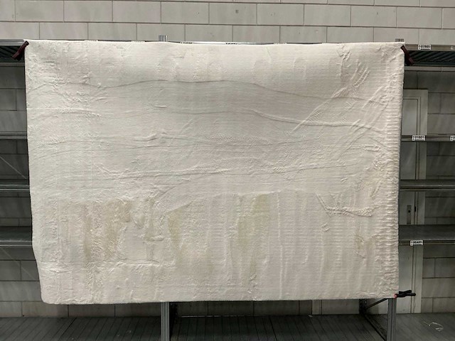 Partij hermosa carpets fluffy ivory 200x290cm (10x) - afbeelding 1 van  6
