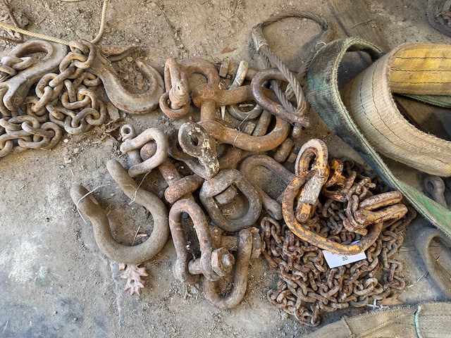 Partij hijsbanden / ogen - overige hijs- en heftechniek - afbeelding 2 van  2