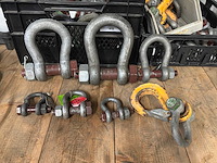 Partij hijsmateriaal en harpsluitingen - afbeelding 1 van  4