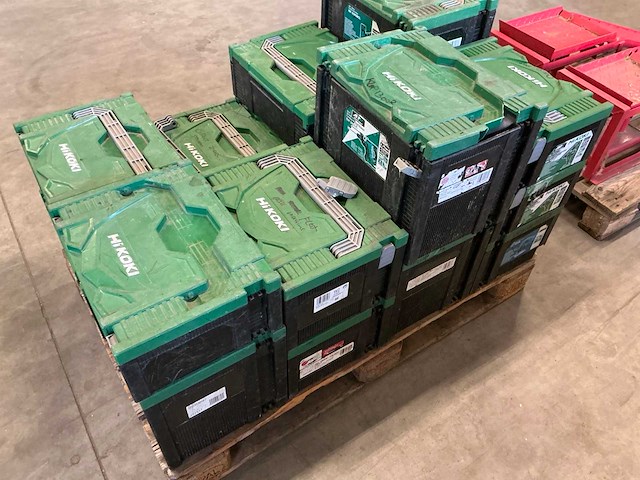 Partij hikoki gereedschapkoffers (16x) - afbeelding 2 van  2