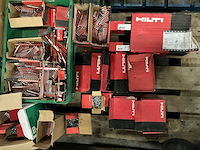 Partij hilti bevestigingsmaterialen
