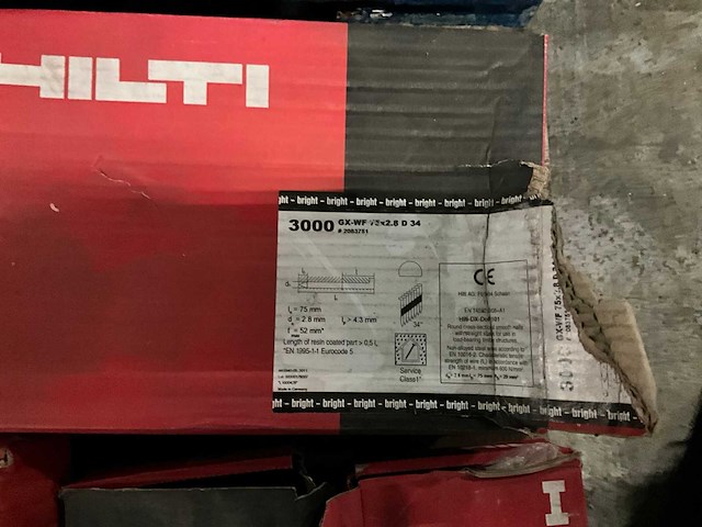 Partij hilti bevestigingsmaterialen - afbeelding 7 van  10