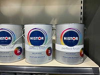 Partij histor perfect finish muurverf 5l&1l (8x) - afbeelding 2 van  2