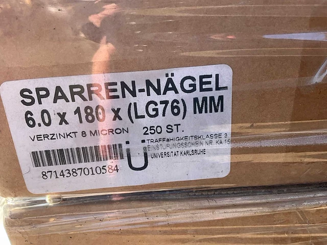 Partij hitmetal sparren-nagel spijker - afbeelding 4 van  4