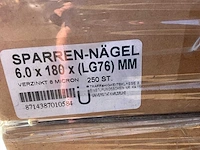 Partij hitmetal sparren-nagel spijker - afbeelding 4 van  4