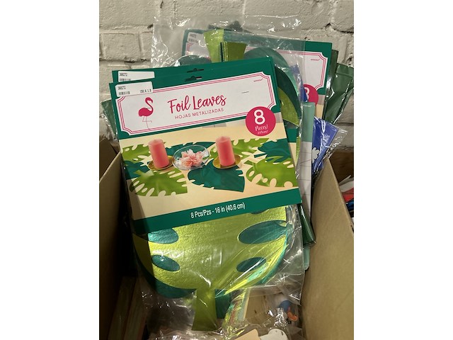 Partij hobby en feestartikelen w.o. folat - afbeelding 4 van  7