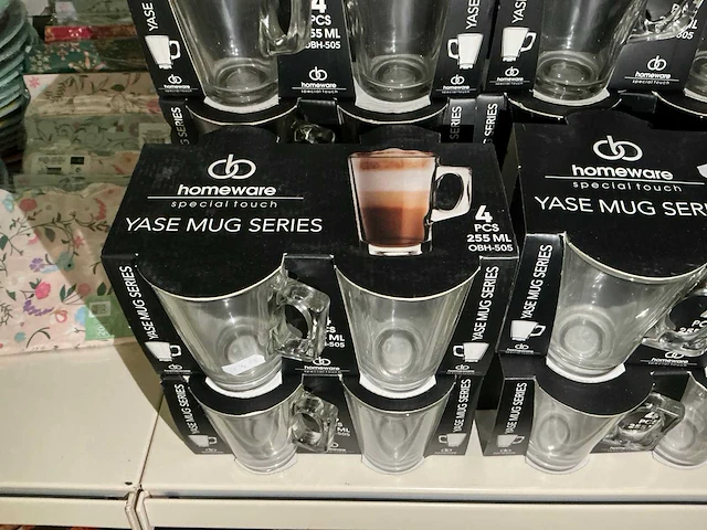 Partij homeware yase mug series 4/set (48 sets) - afbeelding 3 van  4