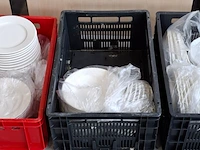 Partij horeca- en cateringmateriaal – kratten, borden en warmhoudketel - afbeelding 8 van  11